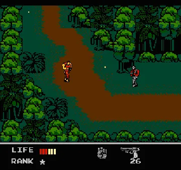 Snake's Revenge (USA) screen shot game playing